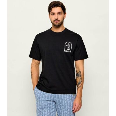 Lacoste T-shirt Classic fit czarny XL Lacoste T-shirt Classic fit czarny XL