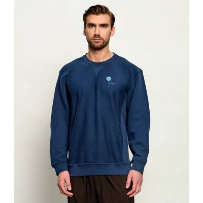 Kenzo Bluza Tulip Regular Fit granatowy M Kenzo Bluza Tulip Regular Fit granatowy M