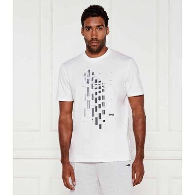 Boss GREEN T-shirt GRX Zone Regular Fit biały M Boss GREEN T-shirt GRX Zone Regular Fit biały M