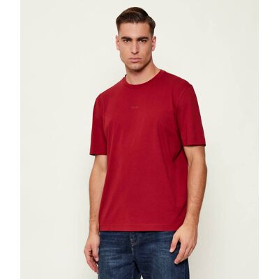 Boss ORANGE T-shirt TChup Relaxed fit bordowy L Boss ORANGE T-shirt TChup Relaxed fit bordowy L