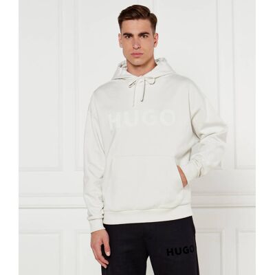 HUGO Bluza Ditchle Loose fit ecru XS HUGO Bluza Ditchle Loose fit ecru XS