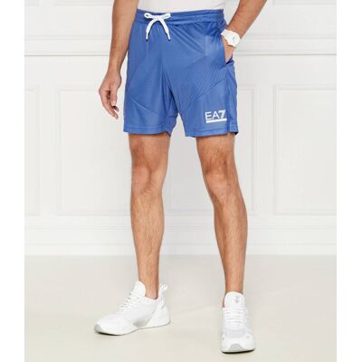 EA7 Szorty Regular Fit niebieski XXXL EA7 Szorty Regular Fit niebieski XXXL