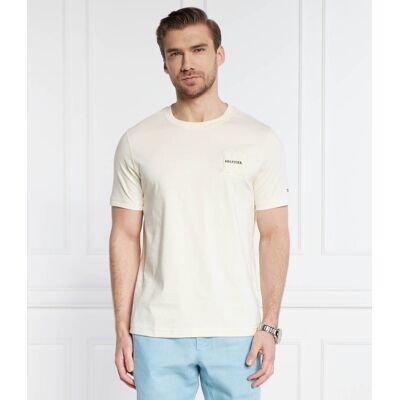 Tommy Hilfiger T-shirt BOUCLE H EMBRO Regular Fit ecru L Tommy Hilfiger T-shirt BOUCLE H EMBRO Regular Fit ecru L