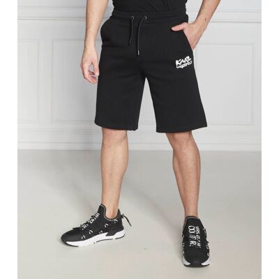 Karl Lagerfeld Szorty Regular Fit czarny L Karl Lagerfeld Szorty Regular Fit czarny L