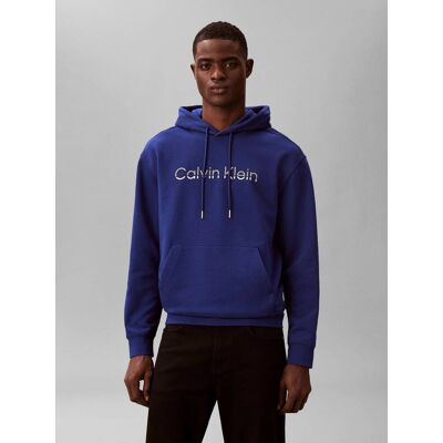 Calvin Klein Bluza TERRY Regular Fit niebieski S Calvin Klein Bluza TERRY Regular Fit niebieski S