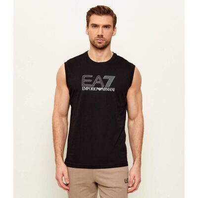 EA7 Tank top Regular Fit czarny XL EA7 Tank top Regular Fit czarny XL
