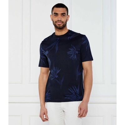 Boss BLACK T-shirt C-Taut 13 Regular Fit mercerised granatowy M Boss BLACK T-shirt C-Taut 13 Regular Fit mercerised granatowy M