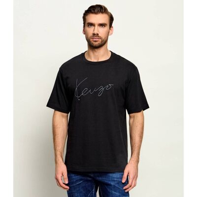Kenzo T-shirt Classic fit czarny XL Kenzo T-shirt Classic fit czarny XL