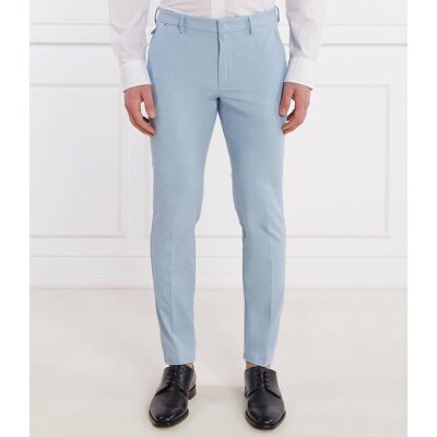 Boss BLACK Spodnie chino Kaito1_T Slim Fit błękitny 58 Boss BLACK Spodnie chino Kaito1_T Slim Fit błękitny 58