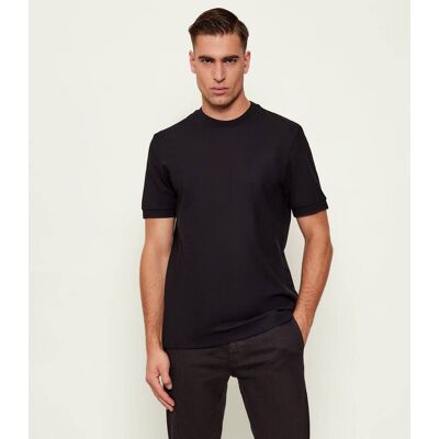 Boss BLACK T-shirt H-Thompson 55 Regular Fit mercerised czarny L Boss BLACK T-shirt H-Thompson 55 Regular Fit mercerised czarny L