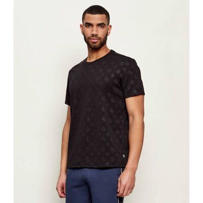 Guess T-shirt NICO Regular Fit czarny M Guess T-shirt NICO Regular Fit czarny M