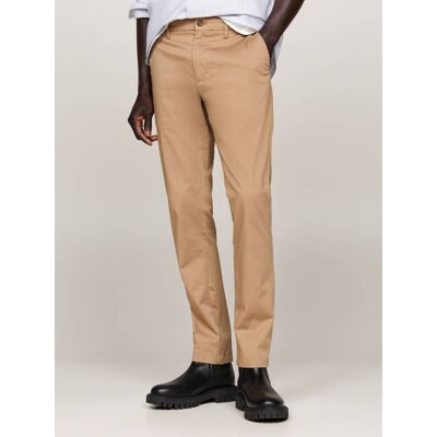 Tommy Hilfiger Spodnie chino Bleecker Slim Fit beżowy 36/34 Tommy Hilfiger Spodnie chino Bleecker Slim Fit beżowy 36/34