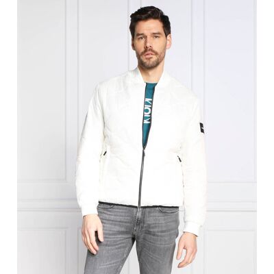 Calvin Klein Kurtka bomber Regular Fit biały S Calvin Klein Kurtka bomber Regular Fit biały S