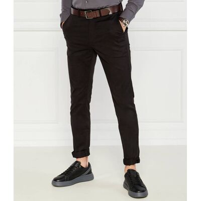 Calvin Klein Spodnie chino MODERN TWILL Slim Fit czarny 30/32 Calvin Klein Spodnie chino MODERN TWILL Slim Fit czarny 30/32