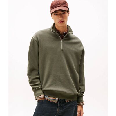 Tommy Jeans Bluza Loose fit zielony M Tommy Jeans Bluza Loose fit zielony M