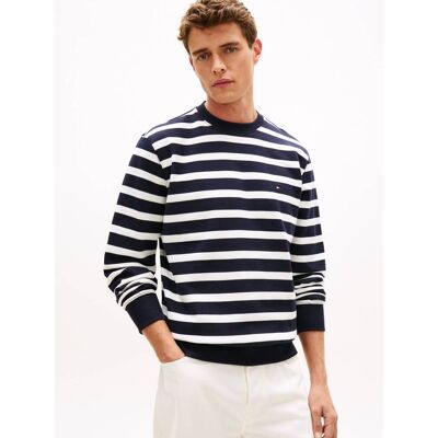 Tommy Hilfiger Bluza TERRY Regular Fit granatowy XXL Tommy Hilfiger Bluza TERRY Regular Fit granatowy XXL