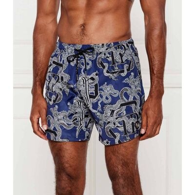 Philipp Plein Szorty kąpielowe Regular Fit granatowy S Philipp Plein Szorty kąpielowe Regular Fit granatowy S