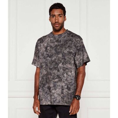 Just Cavalli T-shirt Relaxed fit brązowy M Just Cavalli T-shirt Relaxed fit brązowy M