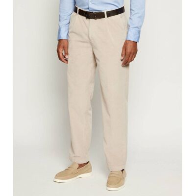 Joop! Spodnie Lexter Loose fit sztruks piaskowy 54 Joop! Spodnie Lexter Loose fit sztruks piaskowy 54