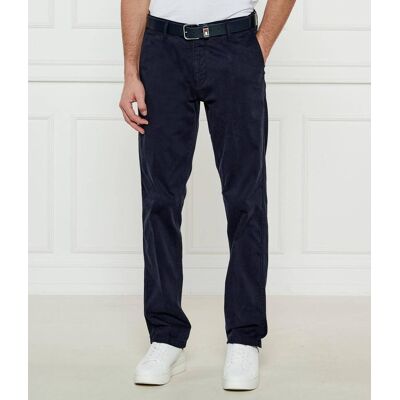 Guess Spodnie chino Angels Regular Fit granatowy 32/32 Guess Spodnie chino Angels Regular Fit granatowy 32/32