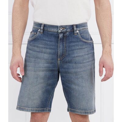 Dolce & Gabbana Szorty Regular Fit granatowy 56 Dolce & Gabbana Szorty Regular Fit granatowy 56