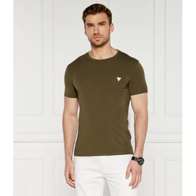Guess T-shirt Extra slim fit khaki XXL Guess T-shirt Extra slim fit khaki XXL