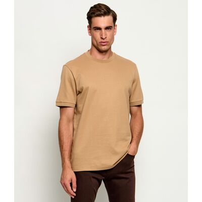 Boss BLACK T-shirt C-Taut 90 Regular Fit beżowy L Boss BLACK T-shirt C-Taut 90 Regular Fit beżowy L