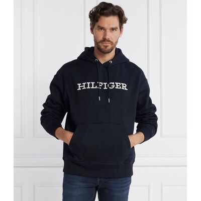 Tommy Hilfiger Bluza MONOTYPE EMBRO Regular Fit granatowy XL Tommy Hilfiger Bluza MONOTYPE EMBRO Regular Fit granatowy XL