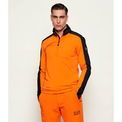 EA7 Bluza Regular Fit pomarańczowy XXL EA7 Bluza Regular Fit pomarańczowy XXL