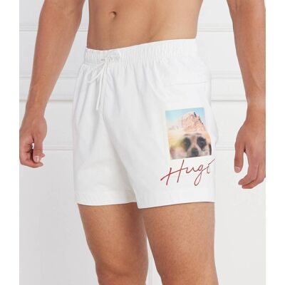 Hugo Bodywear Szorty kąpielowe KOOK Regular Fit biały XXL Hugo Bodywear Szorty kąpielowe KOOK Regular Fit biały XXL