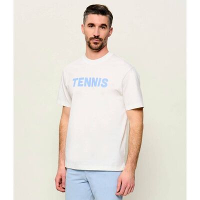 Lacoste T-shirt Classic fit ecru L Lacoste T-shirt Classic fit ecru L