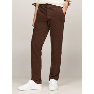 Tommy Hilfiger Spodnie chino Denton Straight fit brązowy 36/34 Tommy Hilfiger Spodnie chino Denton Straight fit brązowy 36/34