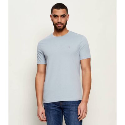 AllSaints T-shirt BRACE Slim Fit błękitny S AllSaints T-shirt BRACE Slim Fit błękitny S