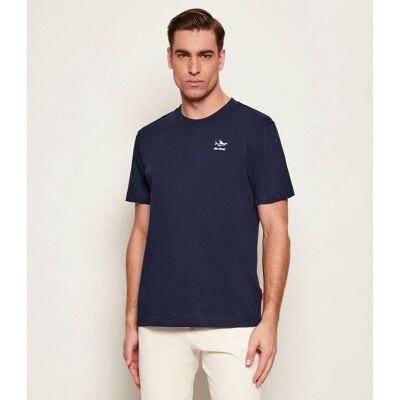 Joop! Jeans T-shirt Aukai Regular Fit granatowy XXL Joop! Jeans T-shirt Aukai Regular Fit granatowy XXL