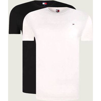 Tommy Jeans T-shirt 2-pack Slim Fit czarny XXXL Tommy Jeans T-shirt 2-pack Slim Fit czarny XXXL