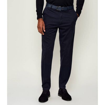 Boss BLACK Spodnie chino H-Kane1 Modern fit granatowy 38/32 Boss BLACK Spodnie chino H-Kane1 Modern fit granatowy 38/32
