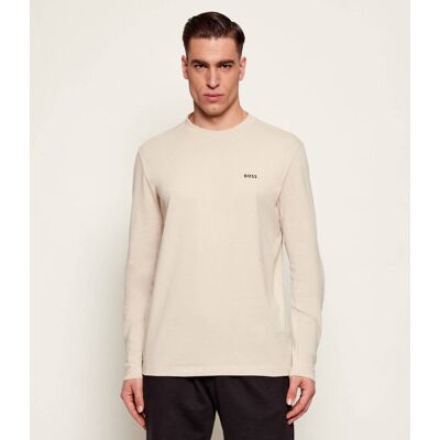 Boss GREEN Longsleeve Tee Long Regular Fit stretch beżowy XXXL Boss GREEN Longsleeve Tee Long Regular Fit stretch beżowy XXXL