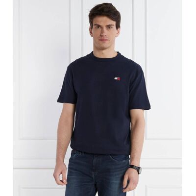 Tommy Jeans T-shirt Regular Fit granatowy XL Tommy Jeans T-shirt Regular Fit granatowy XL