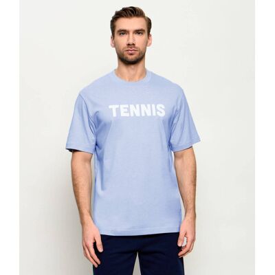Lacoste T-shirt Classic fit błękitny S Lacoste T-shirt Classic fit błękitny S