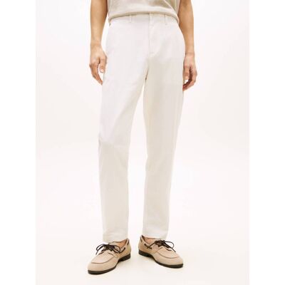 Tommy Hilfiger Spodnie chino Harlem Tapered fit ecru 36/34 Tommy Hilfiger Spodnie chino Harlem Tapered fit ecru 36/34