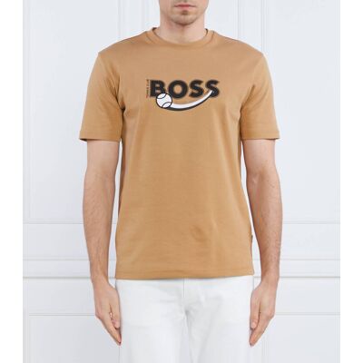 Boss BLACK T-shirt Tiburt 348 Regular Fit camel XXL Boss BLACK T-shirt Tiburt 348 Regular Fit camel XXL