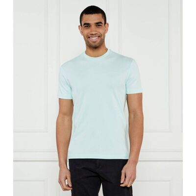Calvin Klein T-shirt Regular Fit turkusowy L Calvin Klein T-shirt Regular Fit turkusowy L