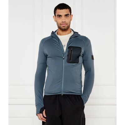 EA7 Bluza Extra slim fit morski XL EA7 Bluza Extra slim fit morski XL