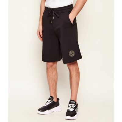 Versace Jeans Couture Szorty Relaxed fit czarny M Versace Jeans Couture Szorty Relaxed fit czarny M