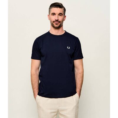 Fred Perry T-shirt Ringer Regular Fit granatowy M Fred Perry T-shirt Ringer Regular Fit granatowy M