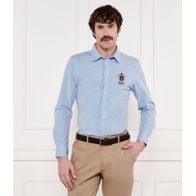 Aeronautica Militare Koszula Regular Fit błękitny M Aeronautica Militare Koszula Regular Fit błękitny M