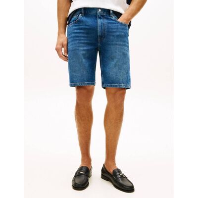 Tommy Hilfiger Jeansowe szorty Denton Slim Fit stretch niebieski 32 Tommy Hilfiger Jeansowe szorty Denton Slim Fit stretch niebieski 32