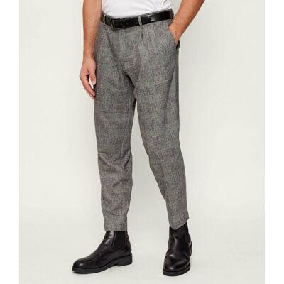 Joop! Spodnie Randor Regular Fit z dodatkiem wełny szary 48 Joop! Spodnie Randor Regular Fit z dodatkiem wełny szary 48