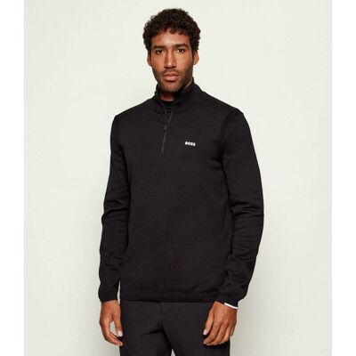 Boss GREEN Sweter K_Ever-X QZ Regular Fit czarny M Boss GREEN Sweter K_Ever-X QZ Regular Fit czarny M
