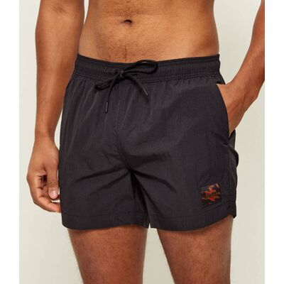 Hugo Bodywear Szorty kąpielowe DOMINICA Regular Fit czarny S Hugo Bodywear Szorty kąpielowe DOMINICA Regular Fit czarny S